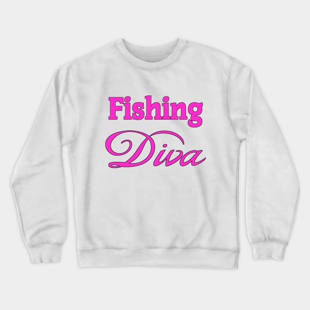 Fishing Diva Crewneck Sweatshirt by Naves